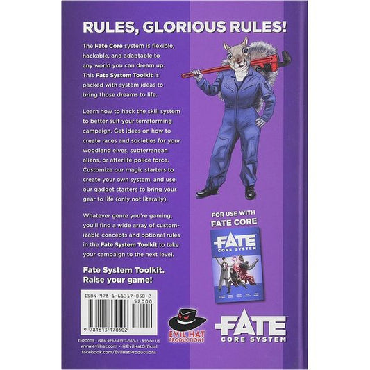 Evil Hat Productions: Fate Core RPG: Fate System Toolkit | Galactic Toys & Collectibles
