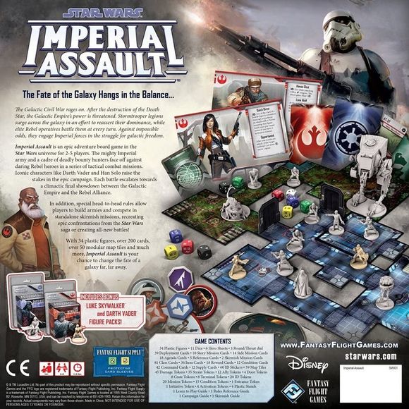 Fantasy Flight Games: Star Wars Imperial Assault Board Game | Galactic Toys & Collectibles