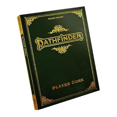 The Pathfinder Player Core presents a new entry point to Pathfinder Second Edition, with everything a player needs to learn how to play the game! Choose from eight ancestries, eight complete character classes, and hundreds of feats and spells to make unique characters ready for deadly adventures in a world beset by magic and evil! This 464-page hardcover tome is the definitive rules resource for all Pathfinder Second Edition players! Pathfinder Player Core is the first core rulebook for the fully remastered