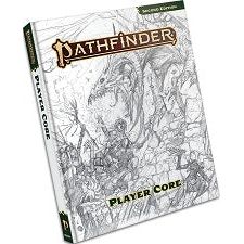 Pathfinder 2nd Edition Player Core - Sketch Cover Edition | Galactic Toys & Collectibles