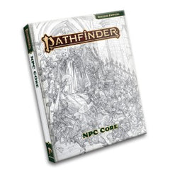 Populate Your World! Devotees of the gods, cunning mercenaries, fun-loving performers, crafty engineers, devious villains and more all have roles in your game with the Pathfinder NPC Core! Over 250 stat blocks for NPCs let you drop all kinds of characters into your game, from servants and farmers to masters of magic and martial arts. The NPCs are crafted to be fun and easy to use, with sets of adjustments to quickly change their ancestry, level, and more. You'll also find a trove of NPCs specific to non-hum