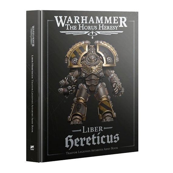 This 348-page hardback book is an essential guide for piloting the Traitor Legiones Astartes force in Warhammer: The Horus Heresy.