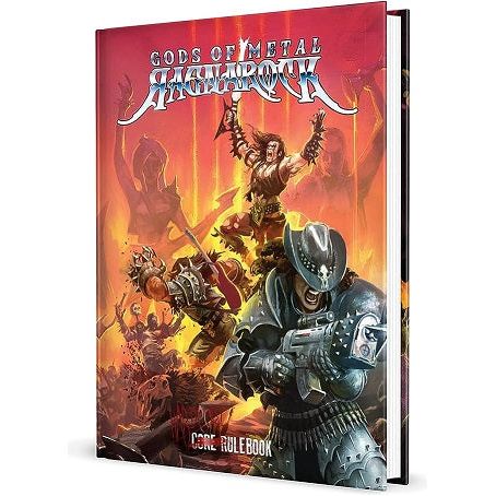Gods of Metal: Ragnarock - Core Rulebook, Hardcover RPG Book | Galactic Toys & Collectibles