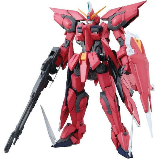 Bandai Hobby Gundam SEED Aegis Gundam 1/100 MG Model Kit | Galactic Toys & Collectibles