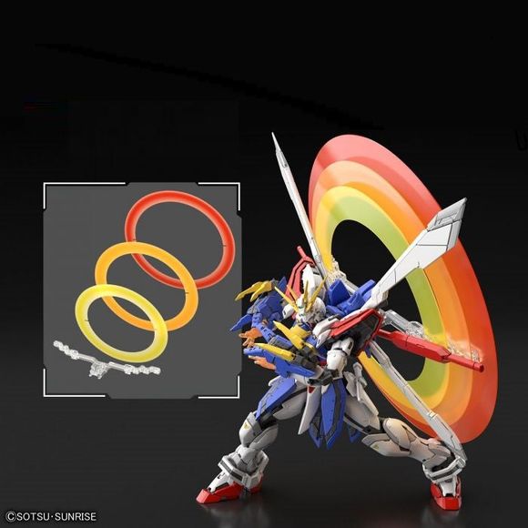 Bandai RG #37 G-Gundam GOD GUNDAM 1/144 Scale Model Kit | Galactic Toys & Collectibles