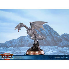 First 4 Figures Yu-Gi-Oh! Blue-Eyes White Dragon (White Variant) 14-inch Statue | Galactic Toys & Collectibles