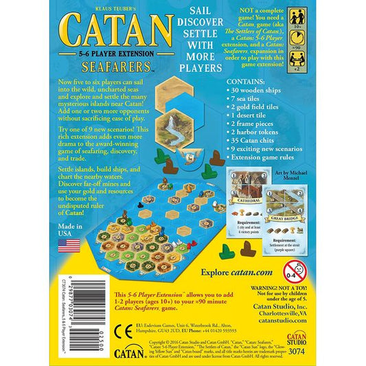 Catan: Seafarers 5&6 Player Extension 5th Edition