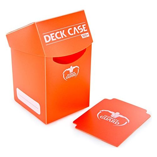Ultimate Guard 100+ Card Deck Case, Orange | Galactic Toys & Collectibles