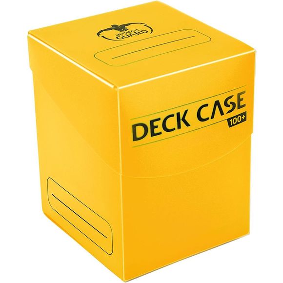 Ultimate Guard Deck Box 100Ct Yellow | Galactic Toys & Collectibles