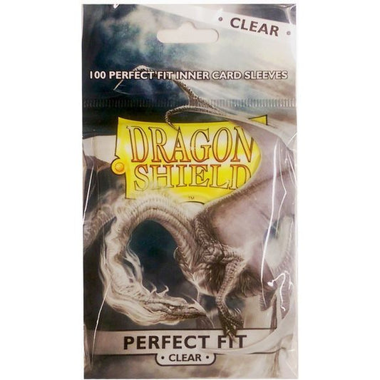 Featuring some of the finest in gaming accessories, Arcane Tinmen and Dragon Shield products are top-notch in terms of quality and durability. We understand that your collectible cards are valuable to you and we further understand the need to protect them. With Dragon Shield products, you can rest assured that you are receiving the best protection your cards can get. Perfect Fit sleeves are available as Clear with 100% transparency, and as Smoke with one clear side and a semi-translucent back, designed to m