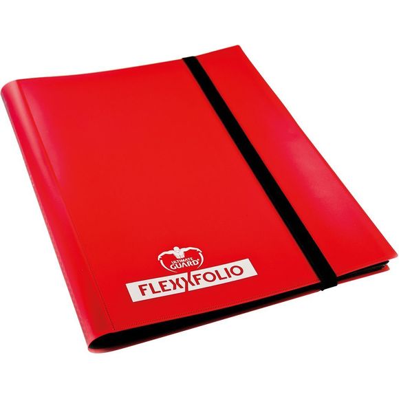 Ultimate Guard 4 Pocket FlexXfolio Card Binder, Red | Galactic Toys & Collectibles