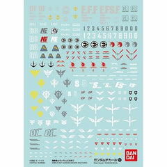 Bandai Gundam Decal GD-107 Unicorn Multi-Use 1 1/100 1/144 Water Slide Decal Set
