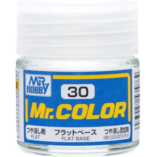 GSI Creos MR. Hobby MR. Color C30 Flat Base Standard Paint 10mL for Plastic Models Craft Hobby | Galactic Toys & Collectibles