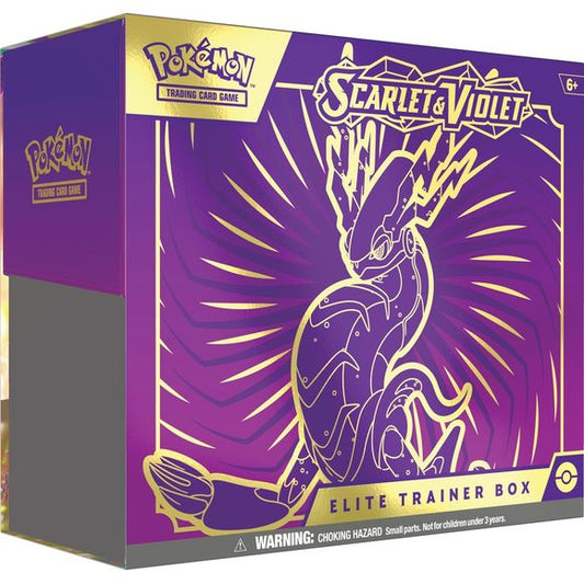 Pokemon TCG Scarlet and Violet Base Set Elite Trainer Box (Random Art)