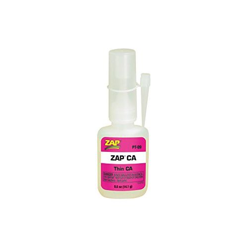 ZAP PT-08 Zap CA Thin CA Glue Bonds Almost Anything Super Strong 1oz Bottle | Galactic Toys & Collectibles