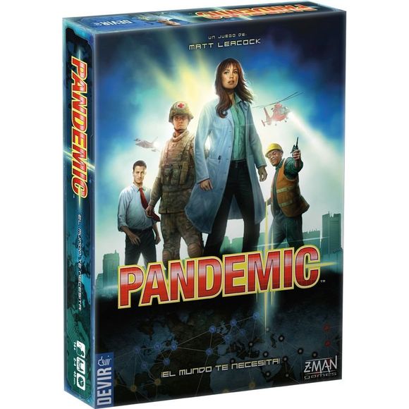 Z-Man Games: Pandemic Board Game | Galactic Toys & Collectibles