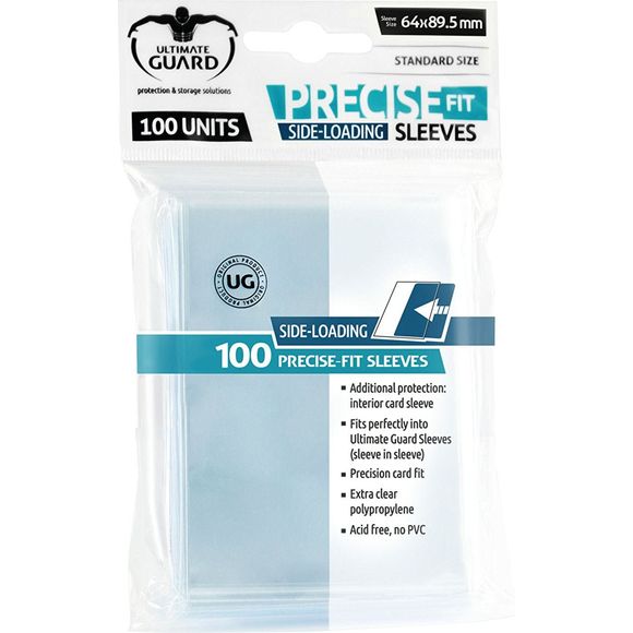 Ultimate Guard Precise-Fit Sideload Sleeves (100 Pack) | Galactic Toys & Collectibles