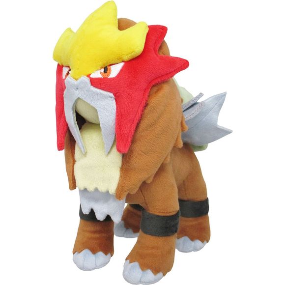 Sanei Pokemon All Star Collection PP63 Entei 8-inch Stuffed Plush | Galactic Toys & Collectibles