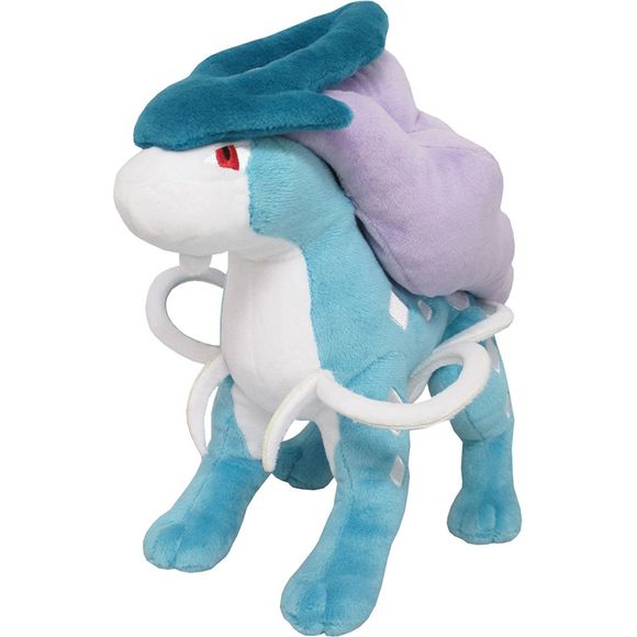 Sanei Pokemon All Star Collection PP64 Suicune 8.5-inch Stuffed Plush | Galactic Toys & Collectibles
