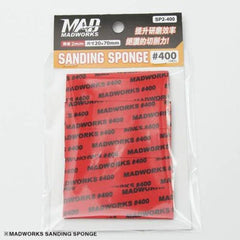 Madworks SP3-400 3mm Model Sanding Sponge #400 400 Grit 2cm x 7cm 10pc | Galactic Toys & Collectibles