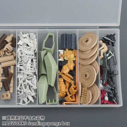 Madworks SSB-01 Sanding Sponge & Hobby Accessory Storage Box | Galactic Toys & Collectibles