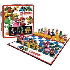 Nintendo Super Mario Bros. Chess Collector's Edition Game Tin | Galactic Toys & Collectibles