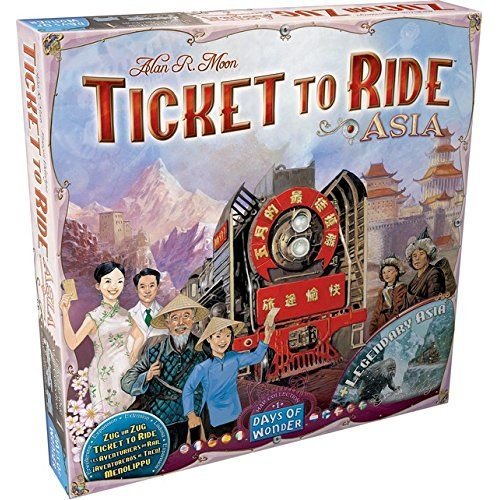 Days of Wonder: Ticket To Ride Asia: Map Collection - Volume 1 | Galactic Toys & Collectibles