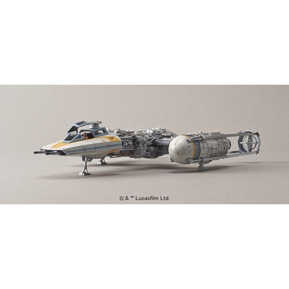 Bandai Hobby Star Wars Y-Wing Starfighter 1/72 Scale Model Kit | Galactic Toys & Collectibles