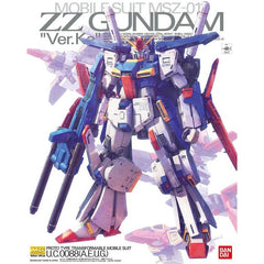 Bandai Hobby Double Zeta Gundam ZZ Gundam Ver. Ka MG 1/100 Model Kit | Galactic Toys & Collectibles